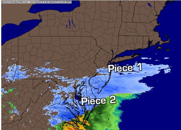 Where are we at in the storm Sunday morning? How about total so far?